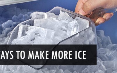 5 Ways to Get Your Ice Machine to Make More Ice